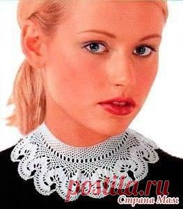 Такой воротничок украсит любое платье