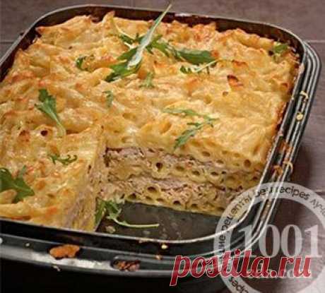 Макароны по-флотски в духовке с сыром