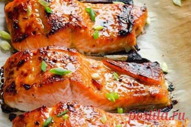 Стейк красной рыбы в фольге с помидорами - Dynastyofchefs.ru