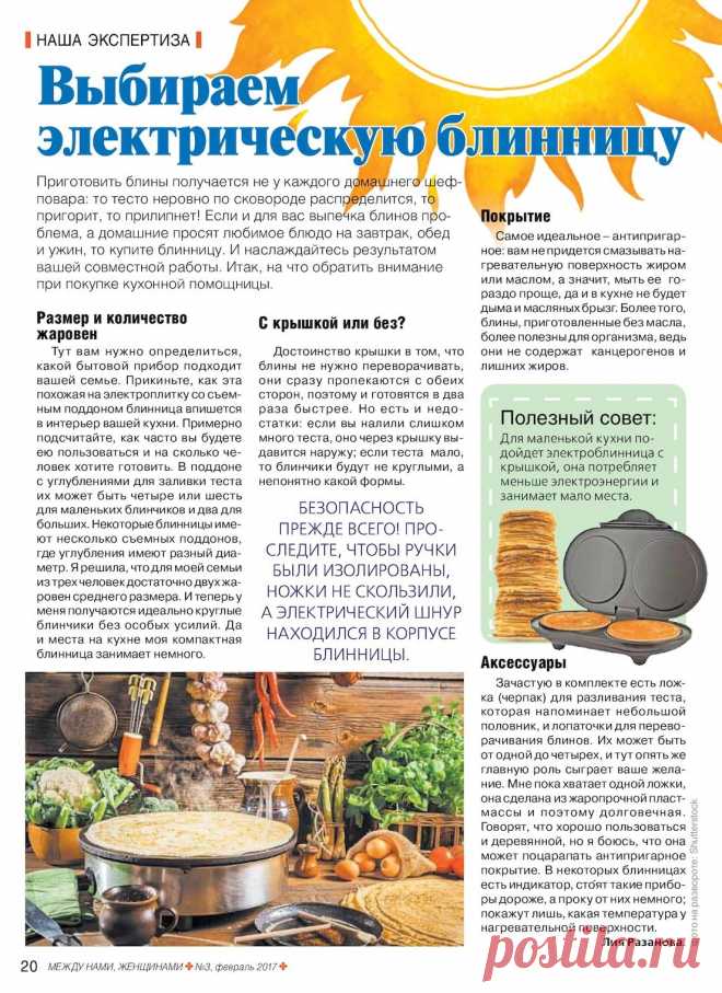 Выбираем электрическую блинницу