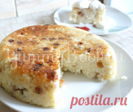 Запеканка с рисом и творогом в мультиварке - пошаговый рецепт с фото