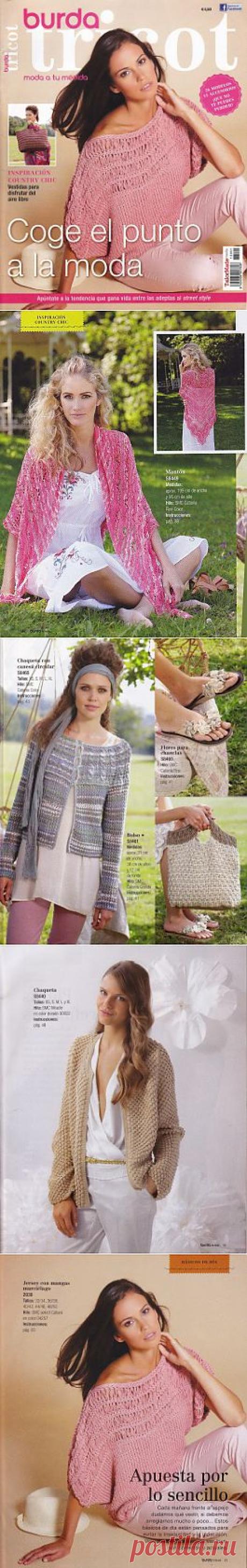 Burda Tricot №1 2013.