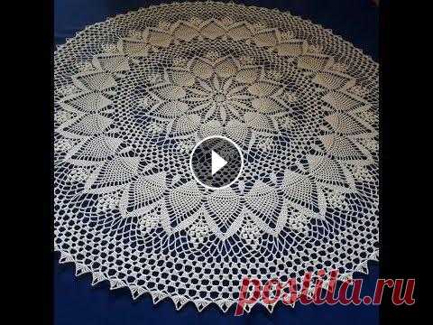 Салфетка крючком "Жозефина"_Doily crochet "Josephine"_Часть 1 #салфетка #салфеткакрючком В этом видеоуроке я предлагаю Вам связать вместе со мной салфетку крючком "Жозефина". Данный видеоурок подходит для тех, кто связал уже хотя...