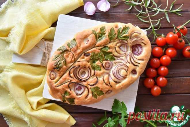 Фокачча-арт Кулинарный рецепт