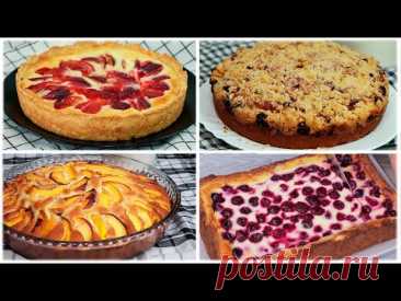 5 Рецептов летних пирогов с фруктами и ягодами