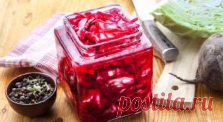 Маринованная капуста со свеклой по-грузински на зиму рецепт с фото - 1000.menu