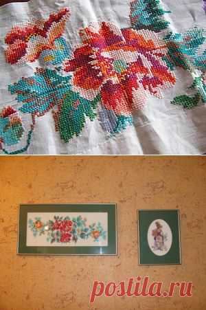 Как сохранить мамину вышивку - Ярмарка Мастеров - ручная работа, handmade