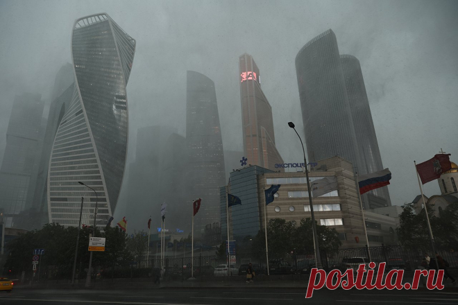 20-6-24--ЗАО--Сильный ЛИВЕНЬ и УРАГАН в Москве. Фотогалерея - Погода Mail.ru