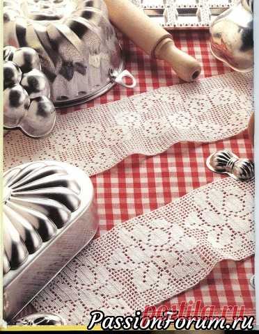 Вязание в технике филе