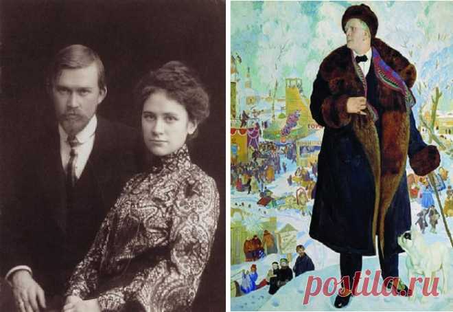Муки и радости Бориса Кустодиева – художника, который писал жизнеутверждающие полотна прикованным к кровати 


Б.М.Кустодиев с женой / Портрет Ф.И. Шаляпина (1921)
Почти каждый художник оставляет после себя свой неповторимый мир, застывший в красках. Одни создают реальность, отражающую эпоху, в которой жил …