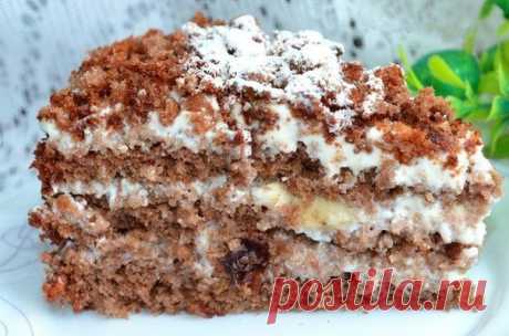 Очень вкусный тортик без названия из моей кулинарной книги!
