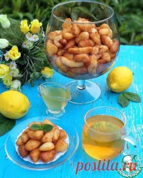 Мини-пышки в сиропе &quot;А-ля Лукумадес&quot; – кулинарный рецепт