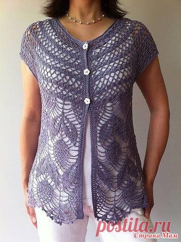 Туника - Все в ажуре... (вязание крючком) - Страна Мам