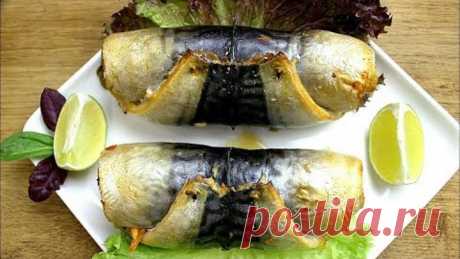 Божественная СКУМБРИЯ в рулетиках. От этого рецепта вы сойдете с ума!!!