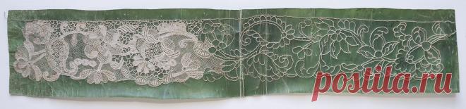 Старинная часть сделана игла с кружевным узором | eBay