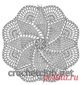 Сиденье на табурет крючком - Вязание Крючком. Блог Настика