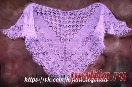 Шаль Майская May Shawl by Irena D