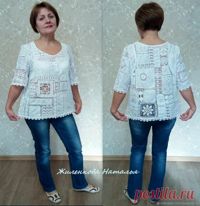 Вязание + ткань! Замечательные идеи для вдохновения 👍 | Вяжем, лепим, творим, малюем) | Яндекс Дзен