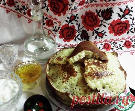 Блины толстые дрожжевые "Тёщины"