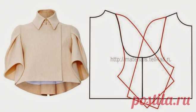 CASACO/CAPA COM MANGA RAGLAN | Cortes e Costura