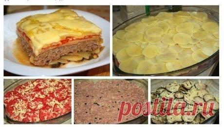 Овощная запеканка с фаршем / Вкусные привычки