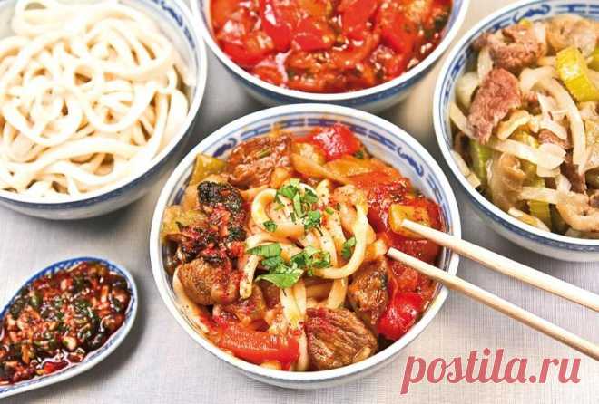 Лагман по-дунгански - пошаговый рецепт с фото - как приготовить - ингредиенты, состав, время приготовления - Дети Mail.Ru