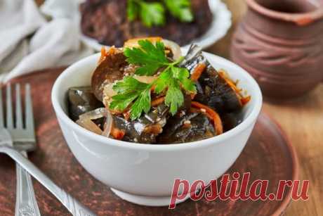 Татарская закуска из баклажанов на зиму — Сад Заготовка