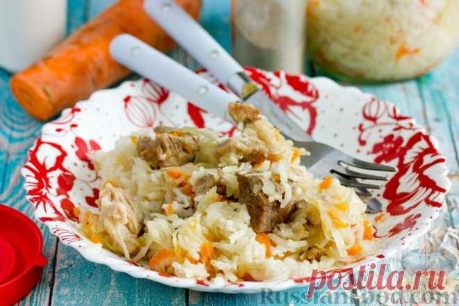 Рецепт: Капизняк (плов с квашеной капустой) на RussianFood.com