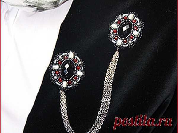 Двойная брошь "Тайны Мадридского двора"