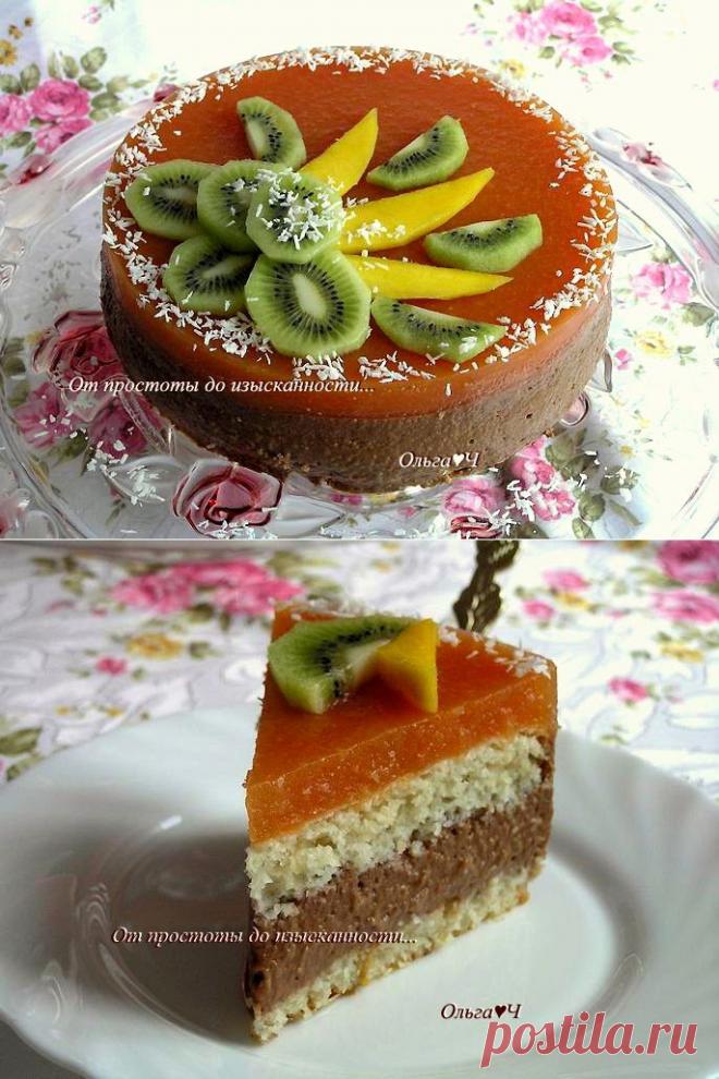 От простоты до изысканности...: Торт "Для мамы" и День рождения моего блога!