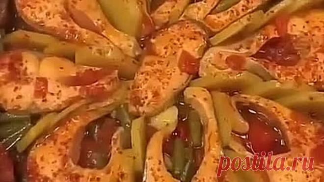 Шикарный рыбный ужин