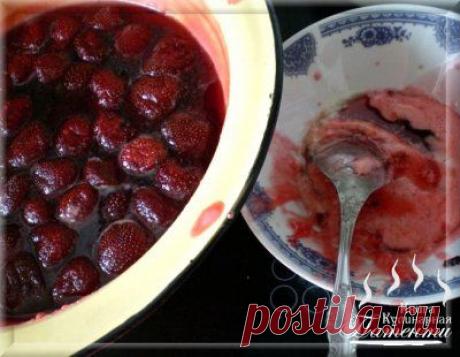 Варенье из клубники в собственном соку с цельными ягодками - Простые рецепты Овкусе.ру
