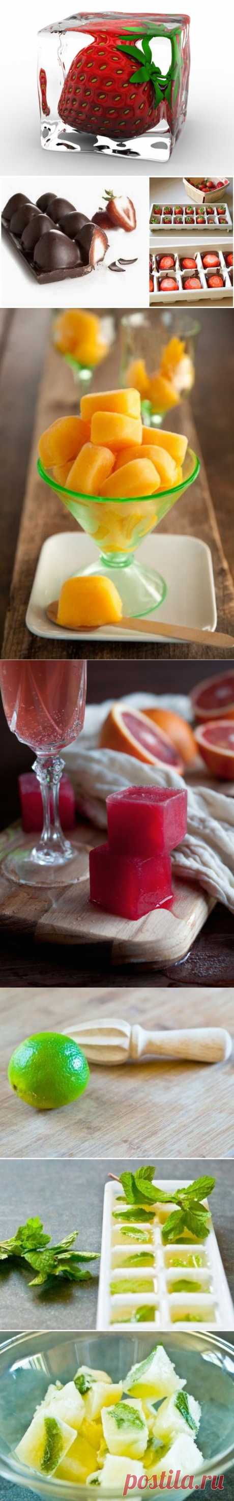 Пора запасаться прохладой впрок! 15 крутых заготовок из льда — Вкусные рецепты