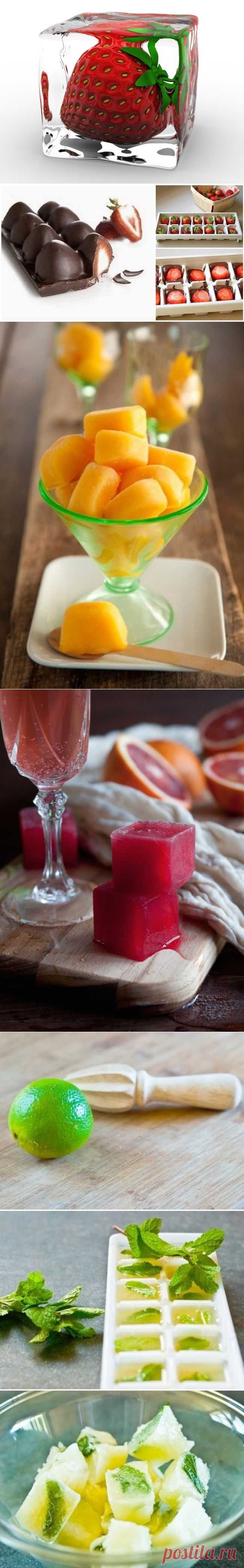 Пора запасаться прохладой впрок! 15 крутых заготовок из льда — Вкусные рецепты