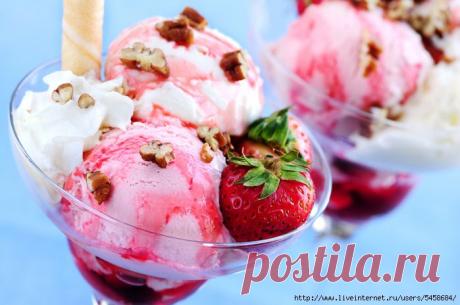 Несколько рецептов домашнего мороженого..