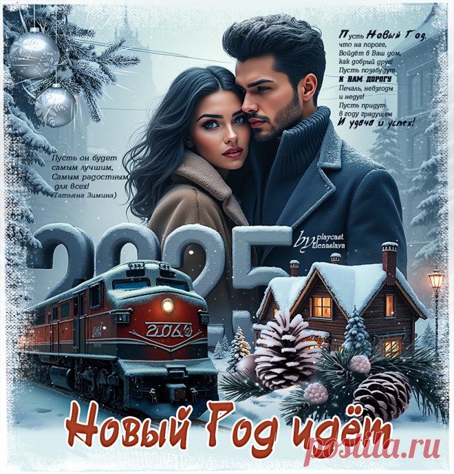Новый Год идёт... ~ Открытки ~ zhivopismira.ru