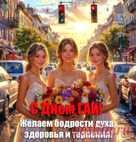 Поздравляю вас с профессиональным праздником ― с Днем ГИБДД! Желаю спокойной службы, эффективного обеспечения безопасности движения на наших дорогах, уважения среди коллег и водителей, успешной карьеры, хорошей зарплаты, крепкой любви. Открытки на День ГИБДД!
