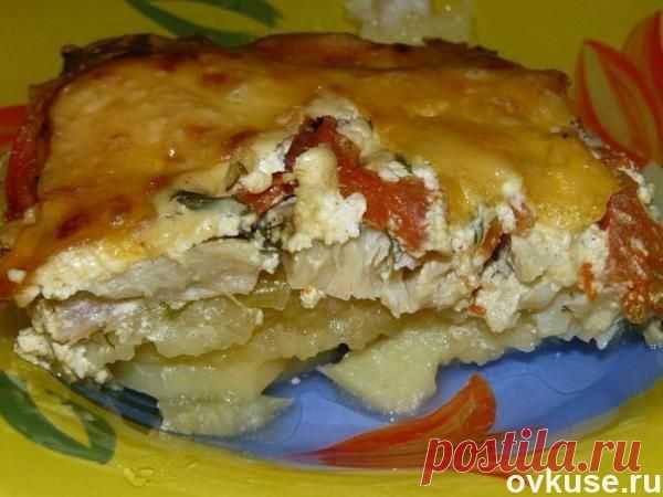 Обалденная вкусная запеканка картофельная с рыбкой - Простые рецепты Овкусе.ру