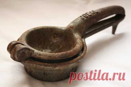 Metal Ricer Vintage Metal Rice Potato Ricer Potato masher от old24