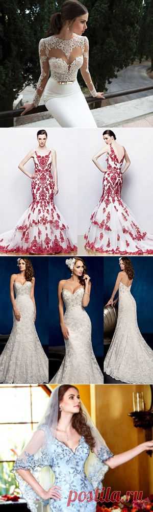 Свадебные платья, фото коллекций свадебной моды 2014-2015 << стр.19