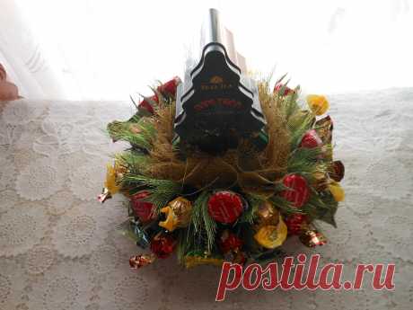 елочка из чая