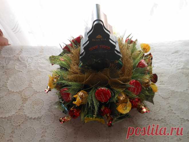 елочка из чая