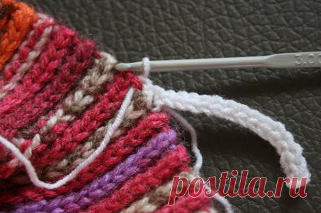 Подкладки для шапок - Всего лишь две петли - Страна Мам