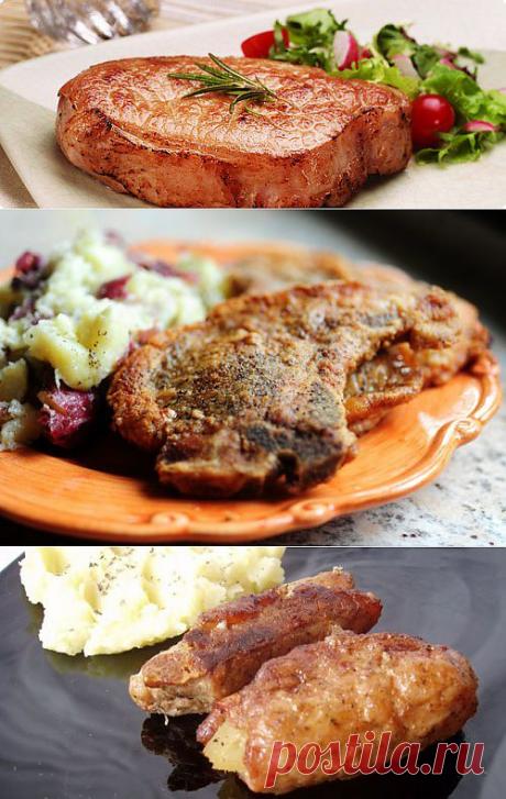 Как приготовить потрясающие отбивные из свинины / Простые рецепты
