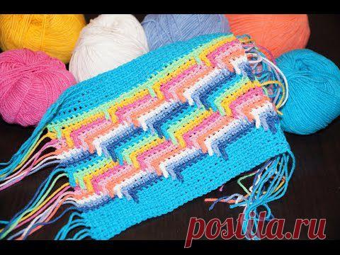 узор крючком