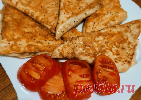 (1) Быстрые треугольники с курицей и сыром - пошаговый рецепт с фото. Автор рецепта Карина . - Cookpad