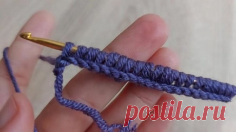 Изящное тунисское вязание: учимся с нуля