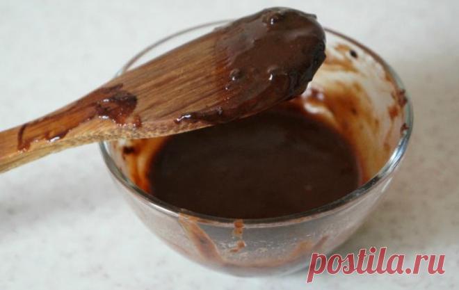 Шоколадная глазурь из какао |