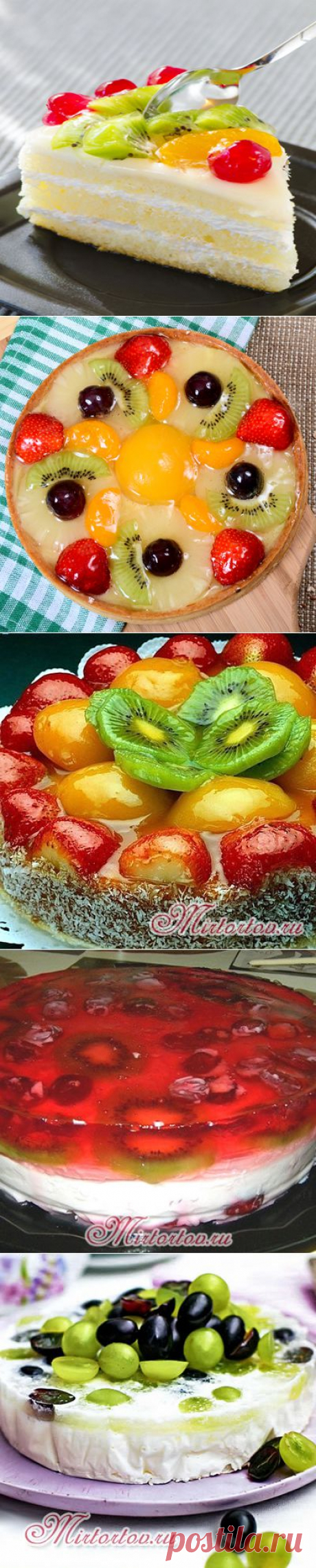 Подборка тортов-желе.-Выпуск-9.