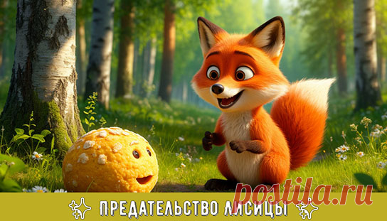 Прошло немного времени, как вдруг Колобок сам оживился и начал шевелиться. Затем мягко скатился с окна и тихонько покинул дом.

Катится себе по двору, перебрался через заборчик и попал в густой тенистый лес...